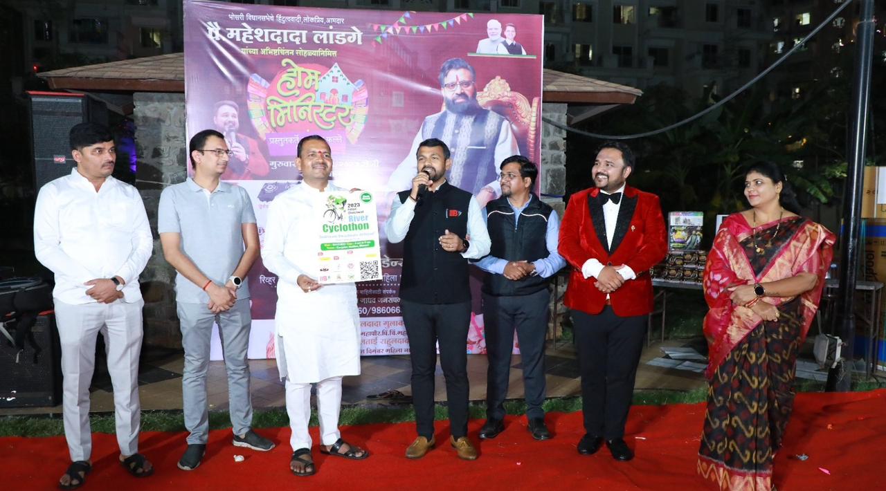 दापोडी येथील नवचैतन्य तरुण मंडळ  ‘आमदार चषक’ ढोल ताशा चे मानकरी