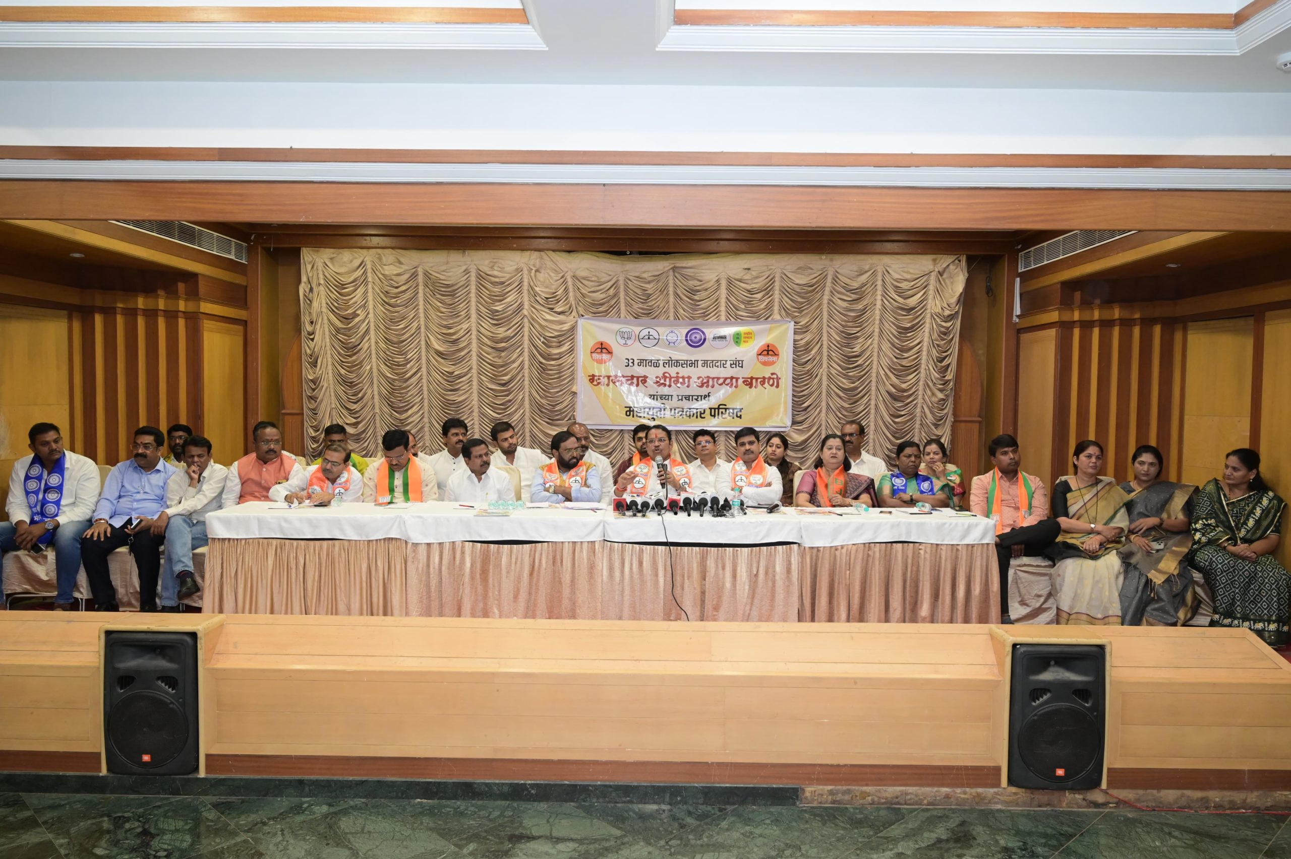 विकास कामे व मतदारांशी सातत्याने संपर्क यामुळे विक्रमी मताधिक्य मिळेल - खासदार बारणे