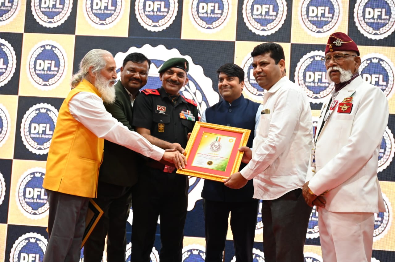 परमवीरचक्र सुबेदार मेजर संजय कुमार यांच्या हस्ते डीआयएफटी फाऊंडेशनचे उदघाटन संपन्न
