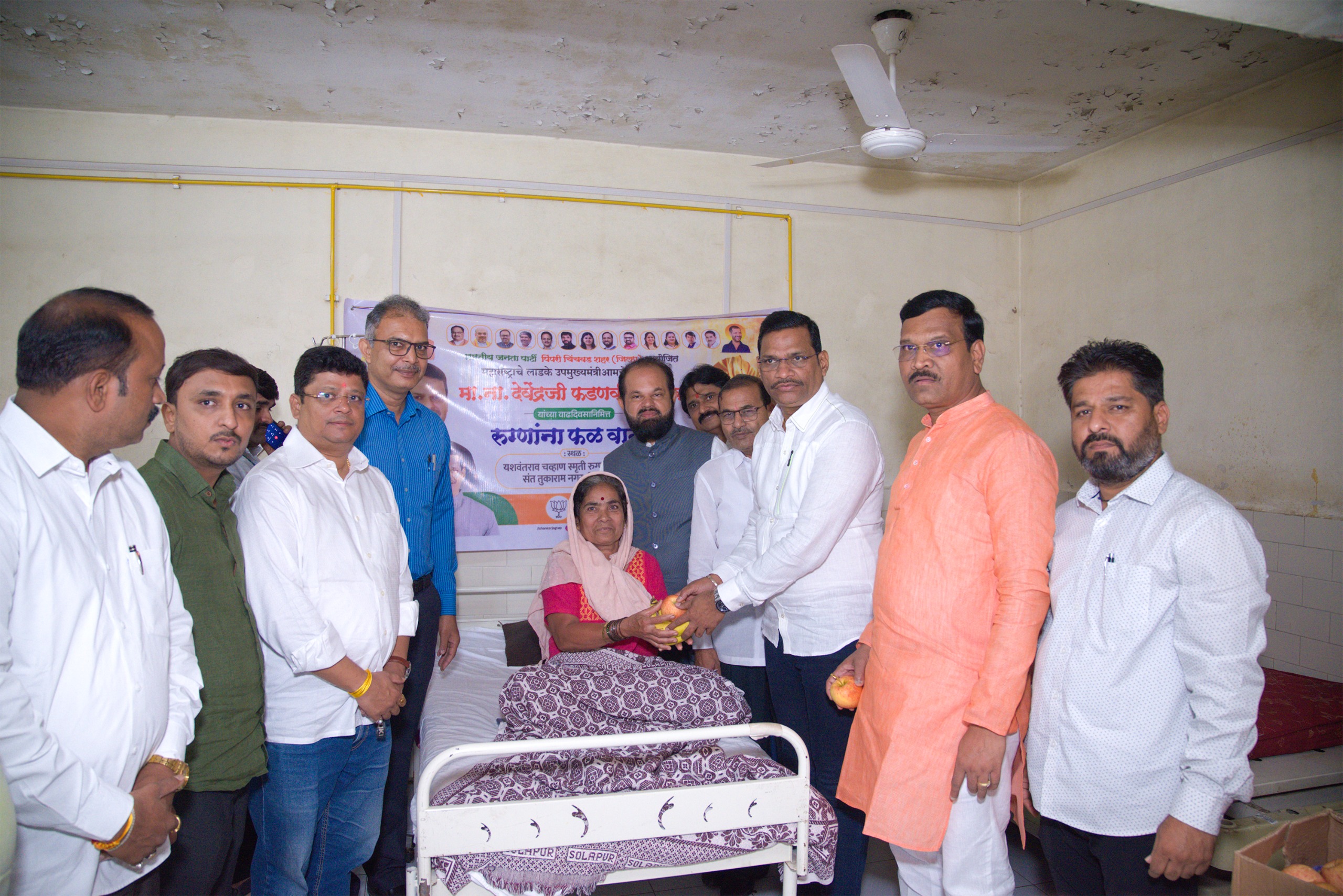 उपमुख्यमंत्री देवेंद्र फडणवीसांच्या वाढदिवसानिमित्त आयोजित आरोग्य शिबीरात दहा हजारहून अधिक रुग्णांनी घेतला लाभ - शंकर जगताप