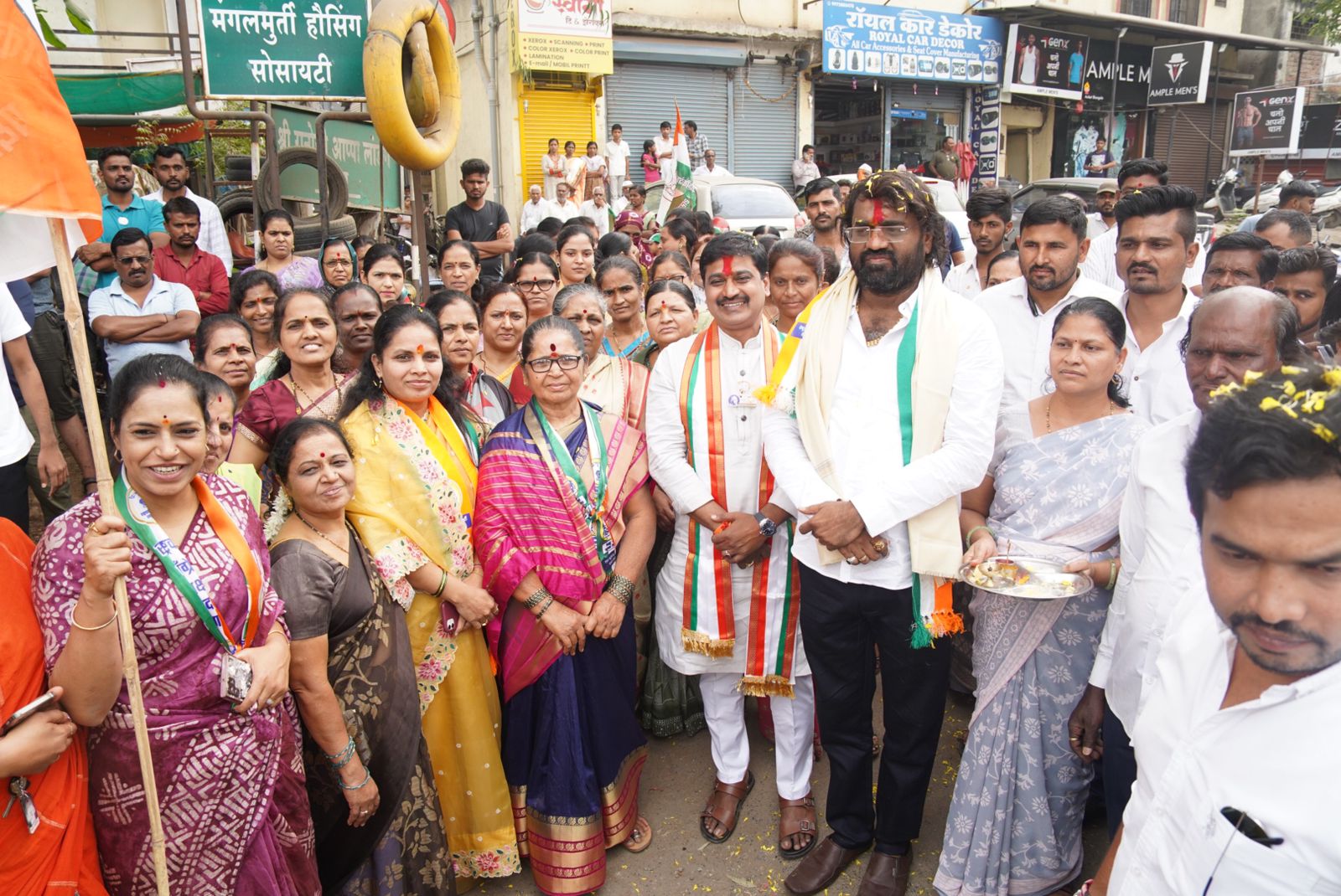 भोसरी मतदारसंघातील व्यापाऱ्यांनी एकजुटीने अजित गव्हाणेंना मतदान करण्याचा व्यक्त केला निर्धार!