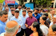 चिखली घरकुल परिसरातील पाणी साठण्याच्या समस्येवर कायमस्वरूपी तोडगा काढण्याचे महापौर रवि लांडगे यांचे संबंधित अधिकाऱ्यांना निर्देश!