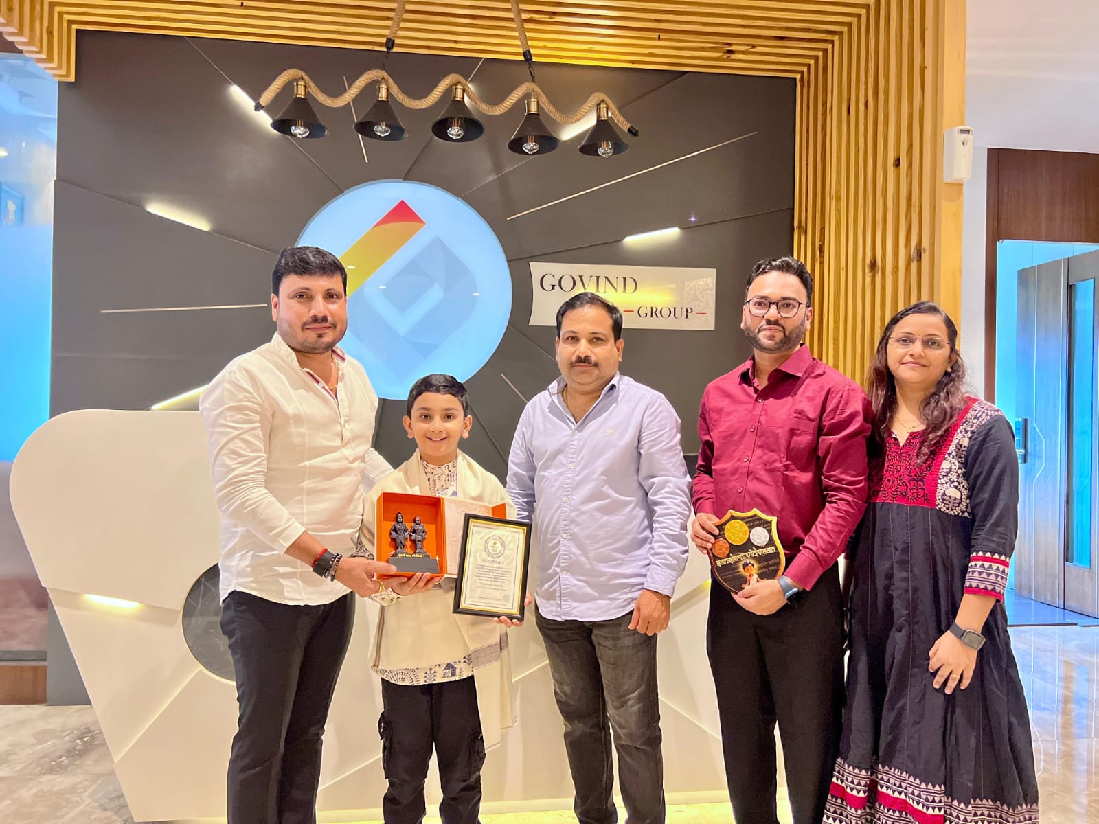 ​पिंपळे सौदागरच्या कु.कियांश शर्माचे 'गिनीज वर्ल्ड रेकॉर्ड'वर नाव; भाजप शहराध्यक्ष शत्रुघ्न काटे यांच्याकडून विशेष कौतुक!