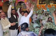 कामगारनेते यशवंत भोसले यांच्या पुढाकारातून प्रथमच सीमोल्लंघन व सोनं लुटण्याच्या पारंपरिक सोहळ्याला सुरुवात; माजी खासदार अमर साबळे यांच्या हस्ते प्रारंभ!