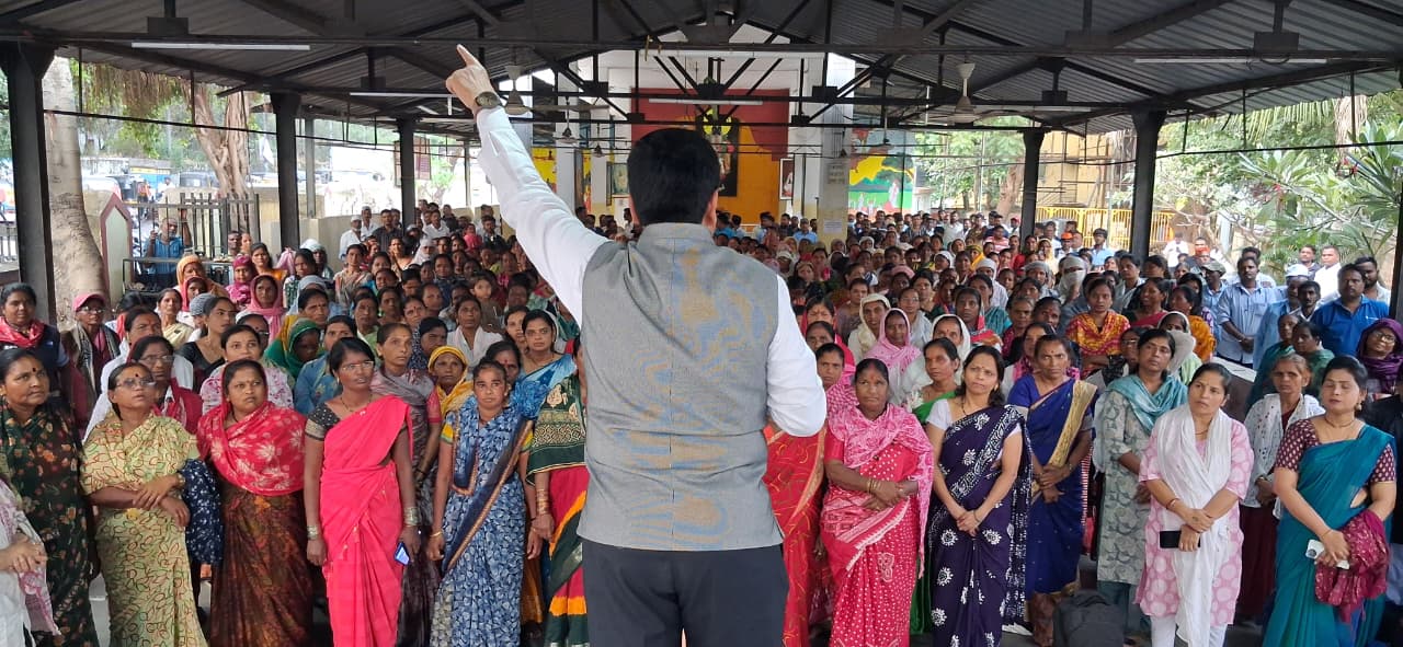 ४,५०० कंत्राटी कर्मचाऱ्यांसाठी कामगार नेते यशवंत भोसले मैदानात; २९ ऑक्टोबर रोजी पिंपरी-चिंचवड महापालिकेवर धडकणार 'विनम्र अभियान पदयात्रा'!