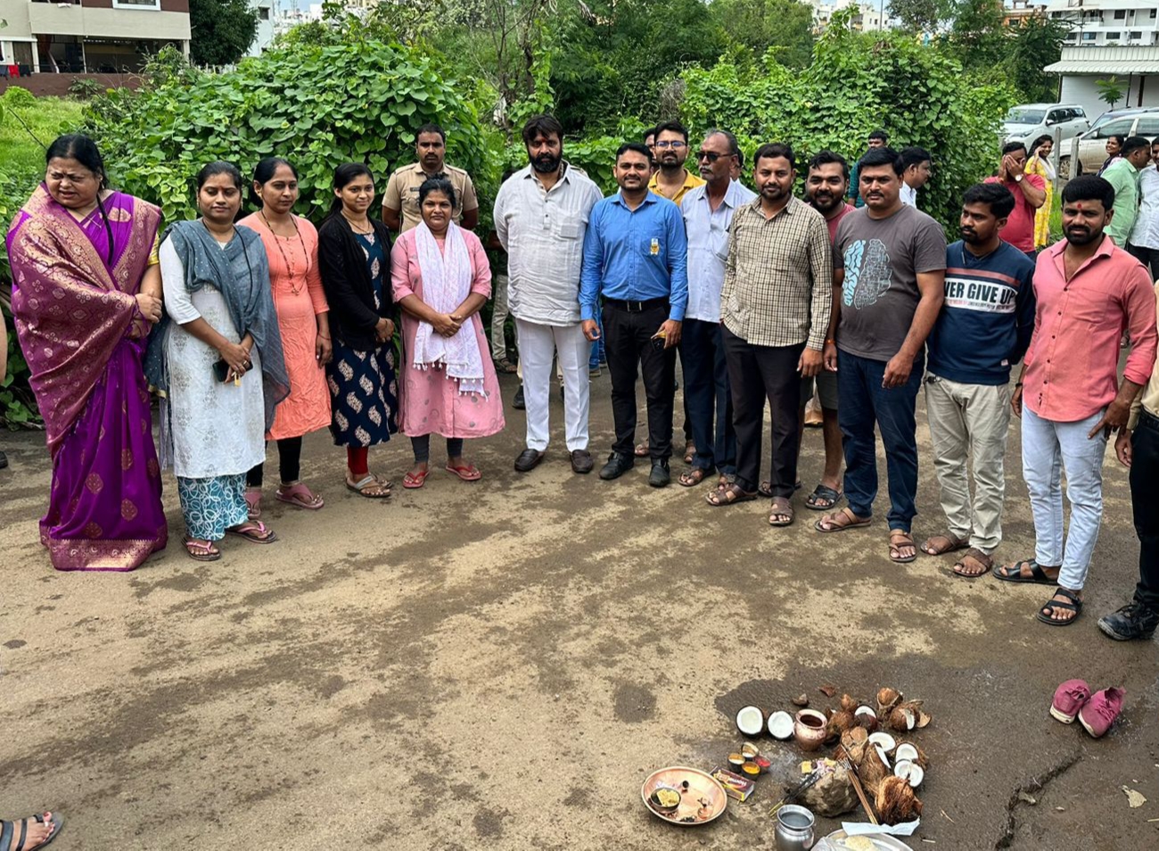 शिवाजीवाडी - मोशी रस्त्याचा प्रश्न अखेर आमदार महेश लांडगे यांच्या पुढाकाराने मार्गी.!