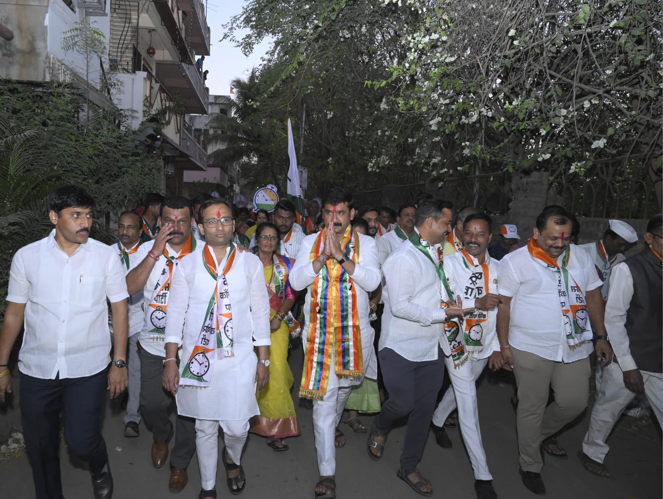  नाना काटेंच्या  प्रचाराचा धडाका अन विरोधकांना भरली धडकी !